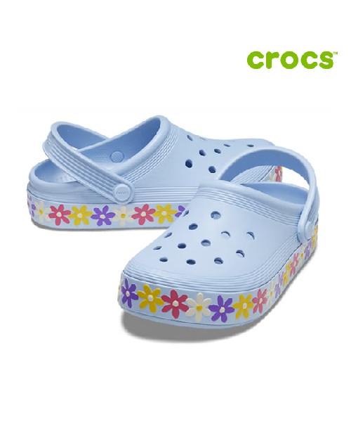 [크록스] 오프 코트 데이지 클로그 주니어 아동샌들 209061-4NS C11